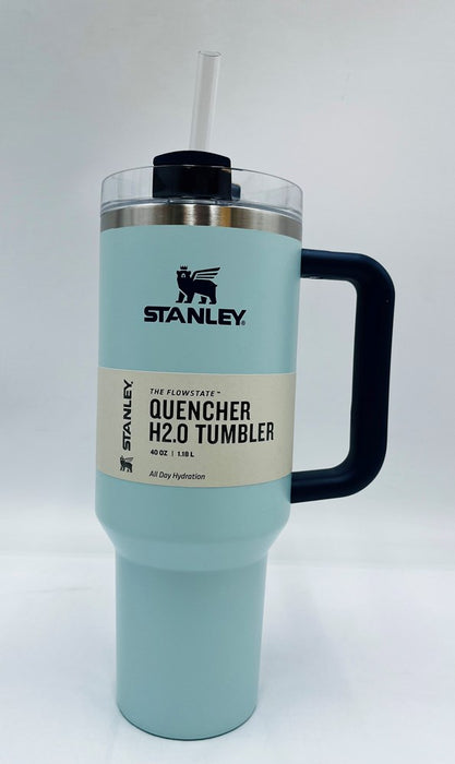 Stanley 40oz Stainless Steel H2.0 Flowstate Quencher Tumbler - Watercolor Blue