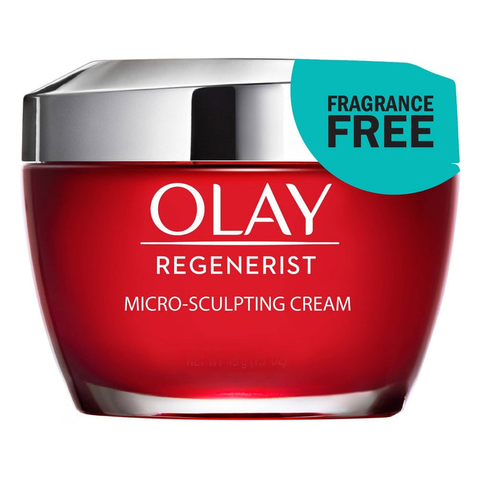 Olay Regenerist Micro-Sculpting Cream Face Moisturizer Fragrance-Free - 1.7oz