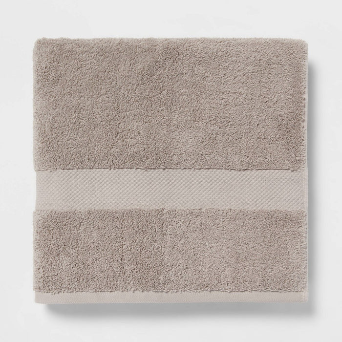 Performance Plus Bath Towel Light Gray - Threshold