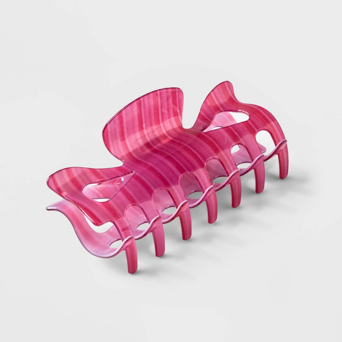 Jumbo Claw Hair Clip - A New Day Pink