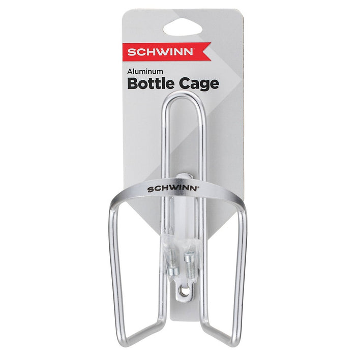 Schwinn Aluminum Bike Bottle Cage - Silver