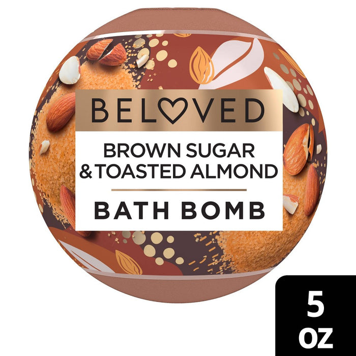 Beloved Brown Sugar and Toasted Almond Bath Bomb - 5oz