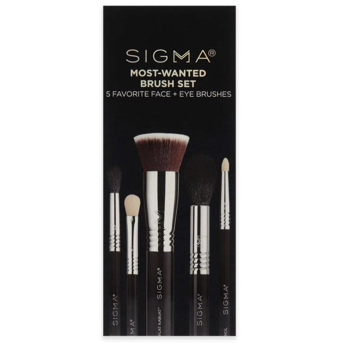 Sigma Beauty Most-Wanted Brush Set - 5pc
