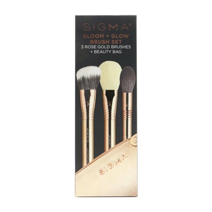 Sigma Beauty Bloom + Glow Brush Set - 3pc