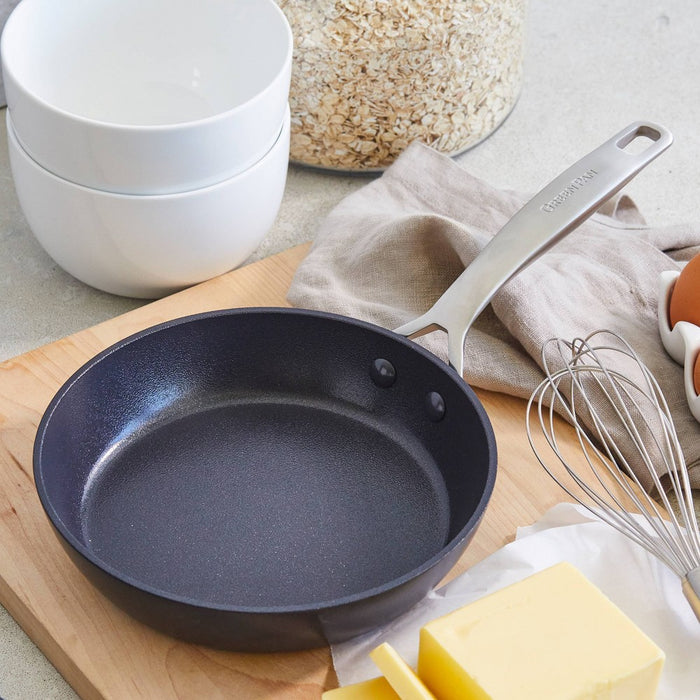 GreenPan Searsmart 8" Open Frypan - Black