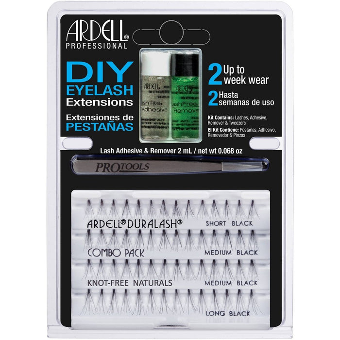 Ardell Eyelash DIY Extensions Combo Pack Sh/Med/Long - 56ct