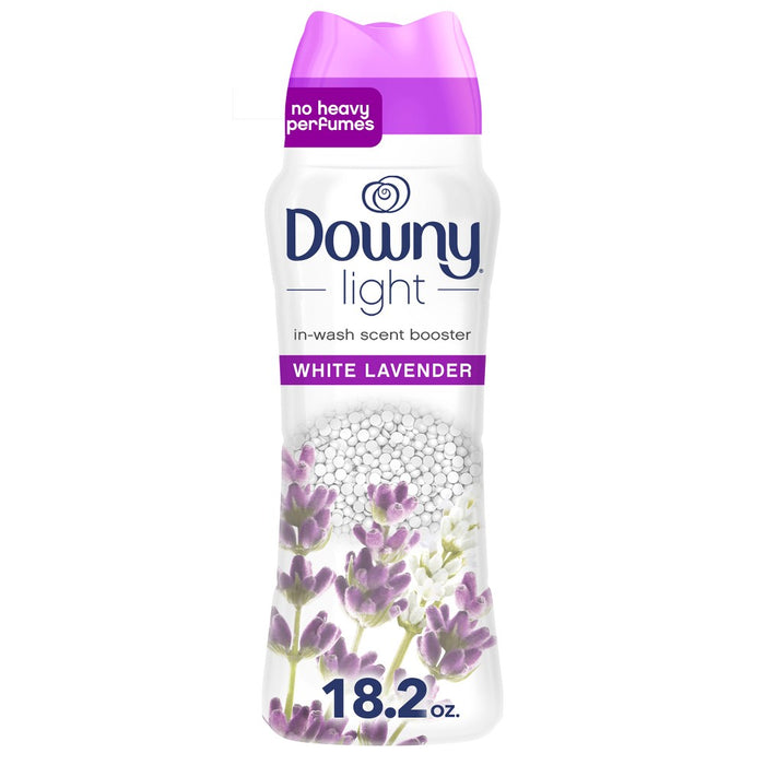 Downy Light White Lavender Laundry Scent Booster Beads for Washer with No Heavy Perfumes - 18.2oz
