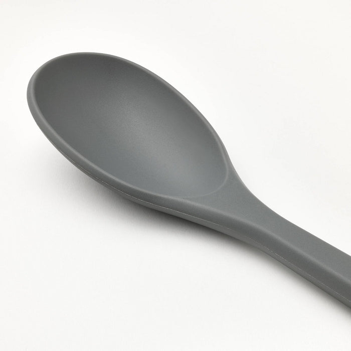 Silicone Solid Spoon Dark Gray - Figmint