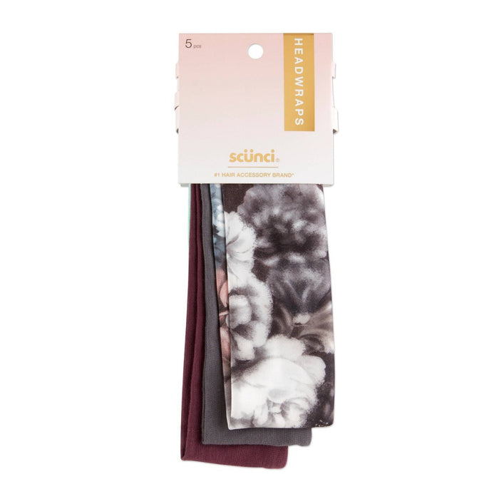 scunci 2.5" Interlock Headwraps - 5pk