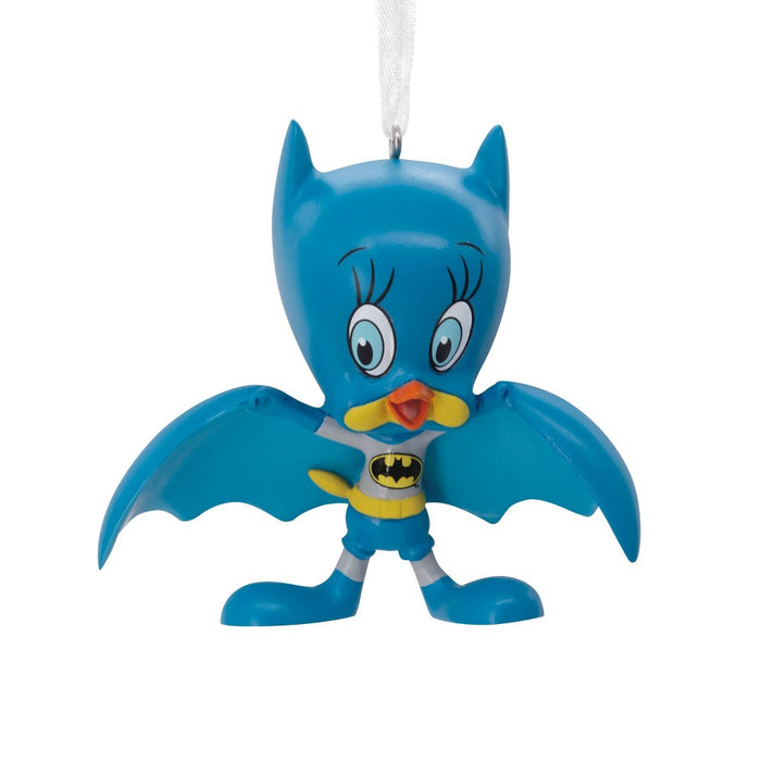 Hallmark Looney Tunes Tweety Dressed as Batman Christmas Tree Ornament
