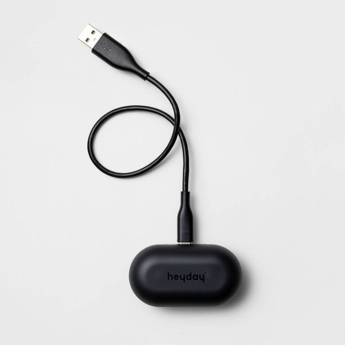 Active Noise Canceling True Wireless Bluetooth Earbuds - heyday Dark Gray