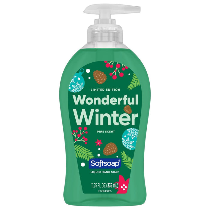 Softsoap Holiday Hand Soap - Wonderful Winter - Pine Scented - 11.25oz