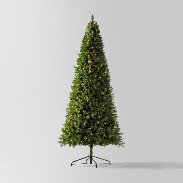 9' Pre-lit Full Alberta Spruce Artificial Christmas Tree Clear Lights - Wondershop (LOCAL PICKUP ONLY)