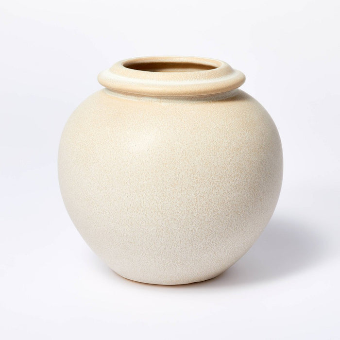 Earthenware Low Vase - Threshold designed with Studio McGee