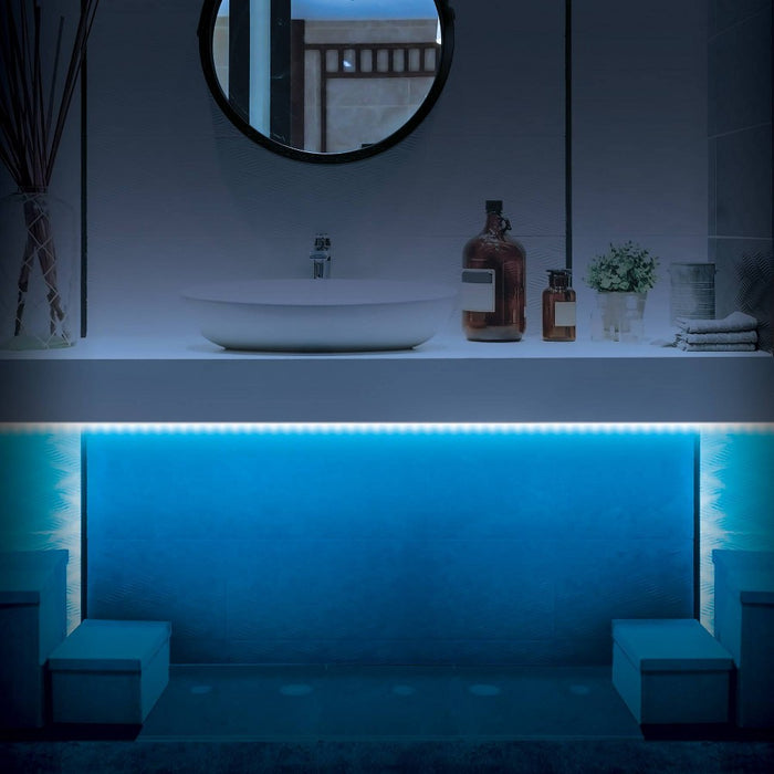 13.1' LED Flexible Strip Light Blue - West & Arrow