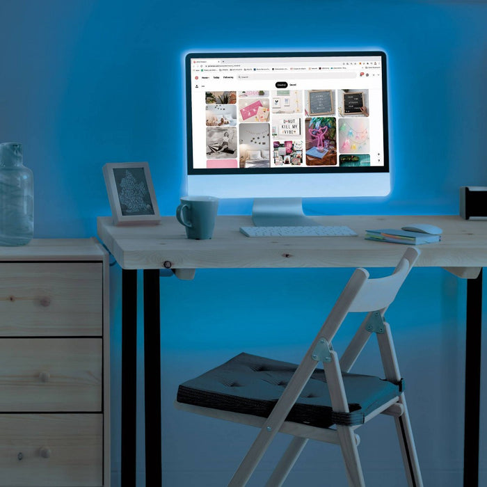 13.1' LED Flexible Strip Light Blue - West & Arrow