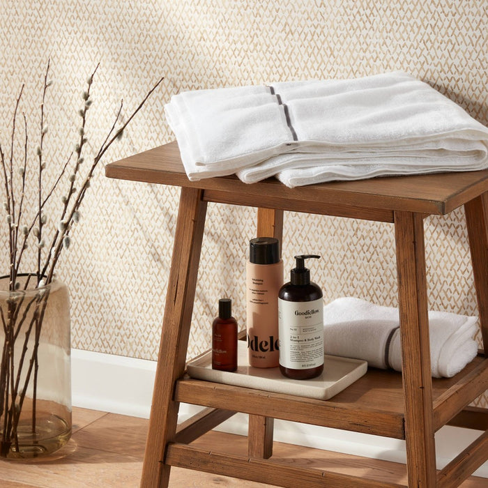 Oversized Spa Plush Bath Towel Dark Gray Embroidered - Threshold