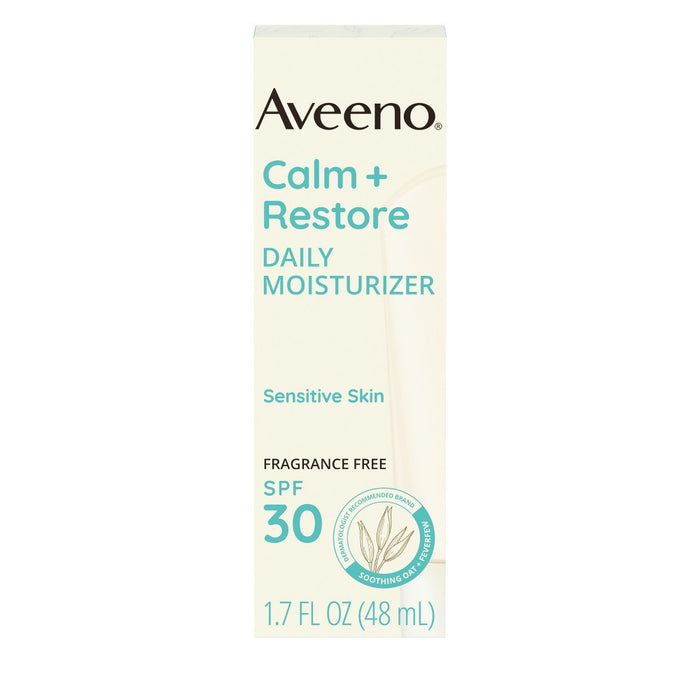 Aveeno Calm + Restore Daily Moisturizer - SPF30 - 1.7 fl oz - EXP. 9/25