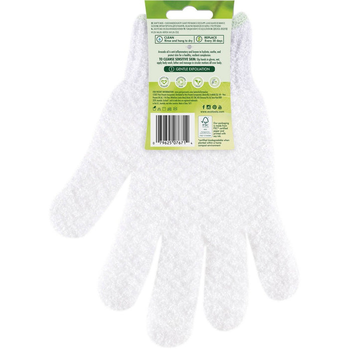 EcoTools Avocado Oil Infused Gentle Bath and Shower Gloves