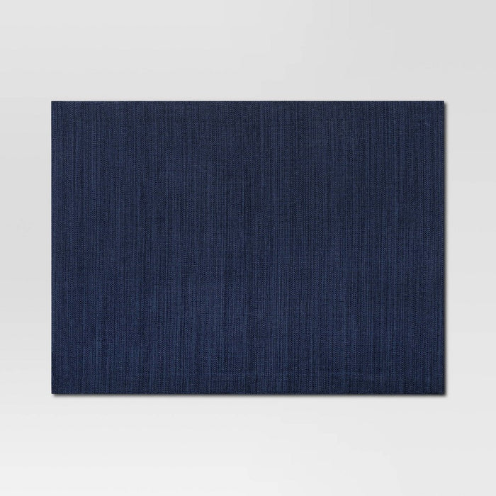 Cotton Solid Placemat Blue - Threshold