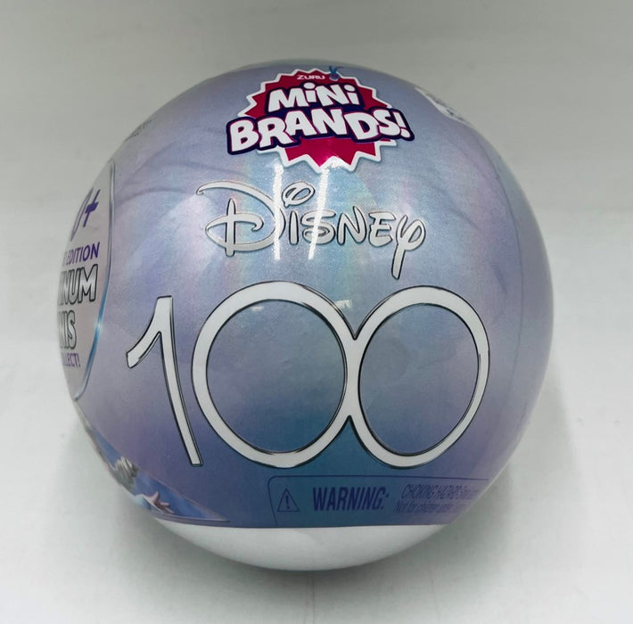 Mini Brands Disney 100 Platinum Capsule by ZURU Limited Edition Platinum Mini