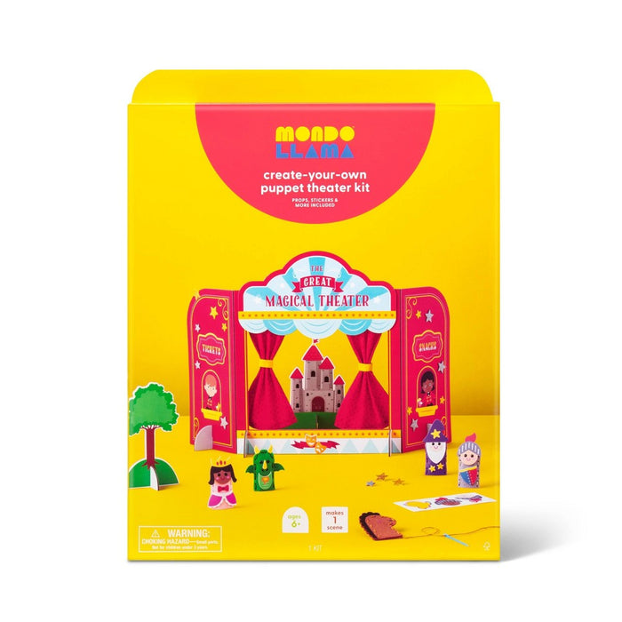 Create-Your-Own Puppet Show Kit - Mondo Llama