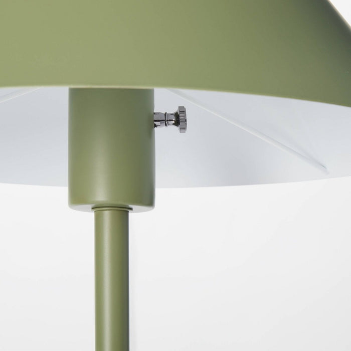 Stick Metal Floor Lamp Green Iron (Includes LED Light Bulb) - Threshold designed with Studio McGee