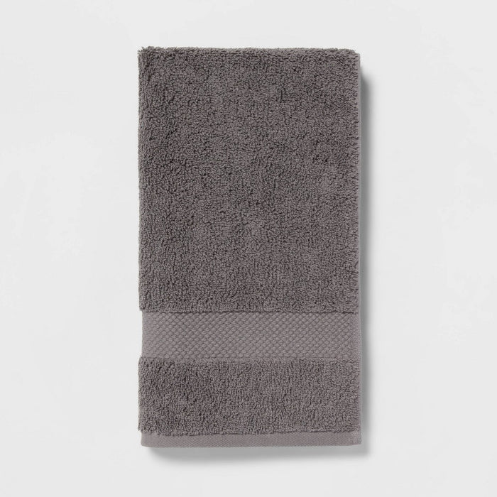 Performance Plus Hand Towel Dark Gray - Threshold
