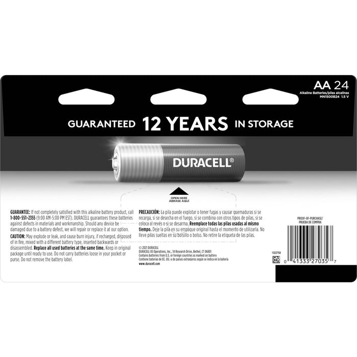 Duracell Coppertop AA Batteries - 24pk Alkaline Battery