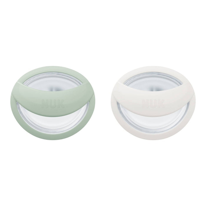 NUK for Nature Simply Natural Mom-Like Pacifier 0-6m - Neutral - 2ct