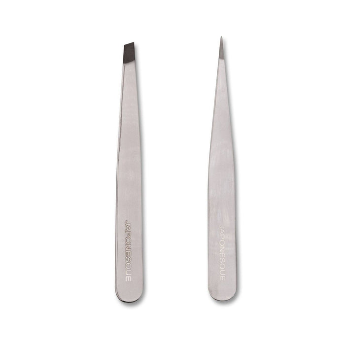 JAPONESQUE Slant & Point Tweezer Duo