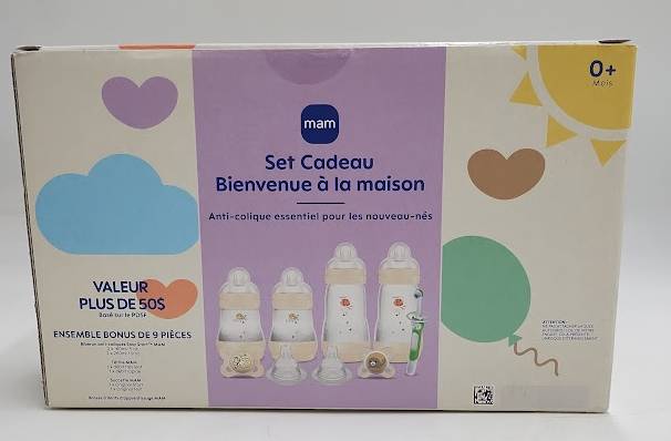 MAM Welcome Home Baby Bottle Gift Set - 9ct