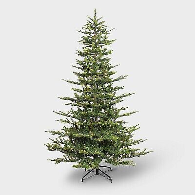 DISPLAY 051-01-8909 7.5ft Pre-Lit Full Sierra Pine Artificial Christmas Tree Clear Lights - Wondershop (LOCAL PICKUP ONLY)