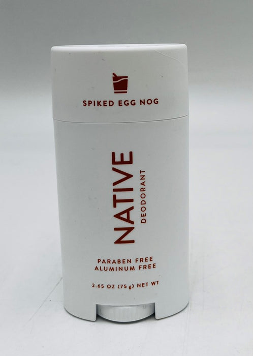 Native Deodorant - Limited Edition Holiday - Spiked Egg Nog - Aluminum Free - 2.65 oz