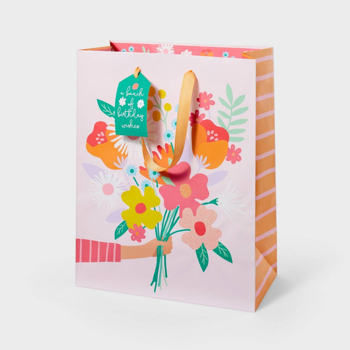 A Bunch of Birthday Wishes X-Small Gift Bag - Spritz