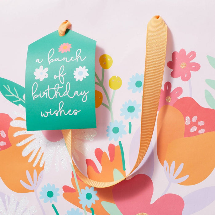 A Bunch of Birthday Wishes X-Small Gift Bag - Spritz