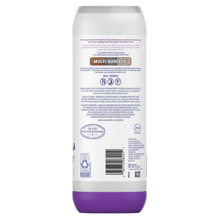 Swiffer Lavender Power Mop Floor Cleaning Solution - 25.3 fl oz/1ct