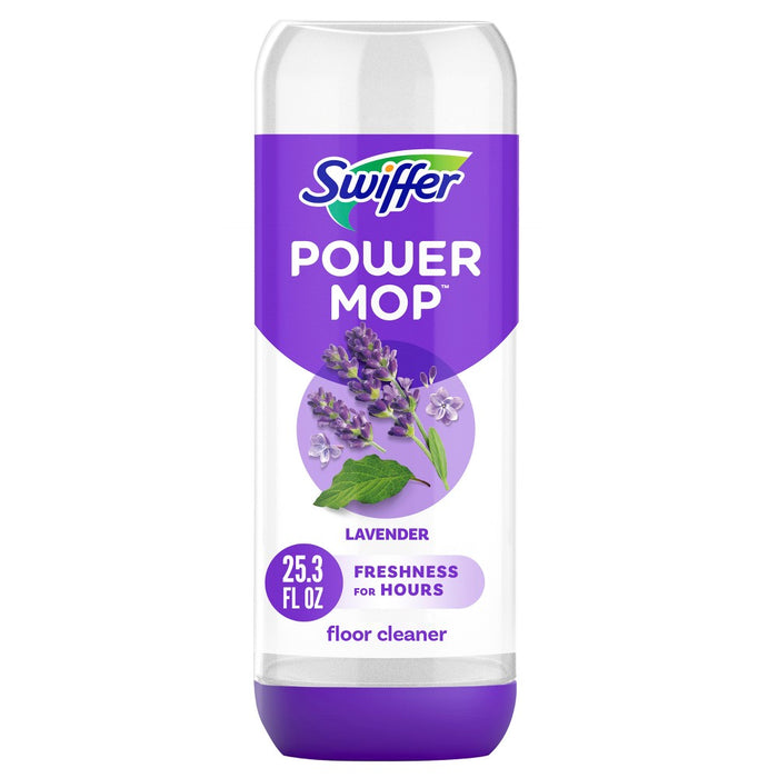 Swiffer Lavender Power Mop Floor Cleaning Solution - 25.3 fl oz/1ct