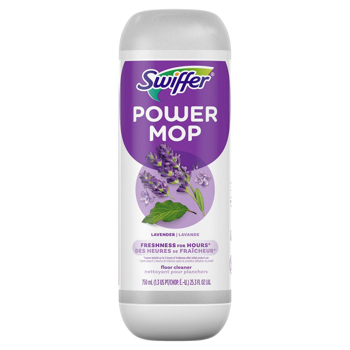 Swiffer Lavender Power Mop Floor Cleaning Solution - 25.3 fl oz/1ct