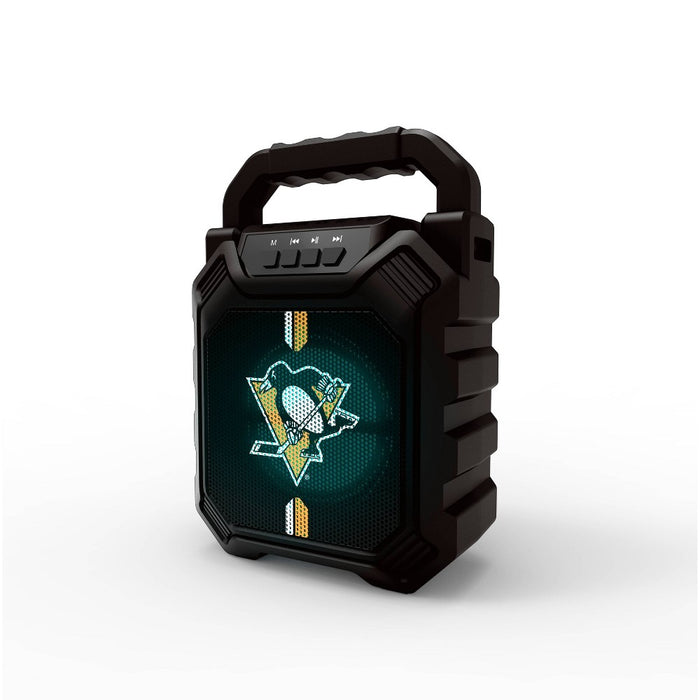 NHL Pittsburgh Penguins Large LED Bluetooth Speaker