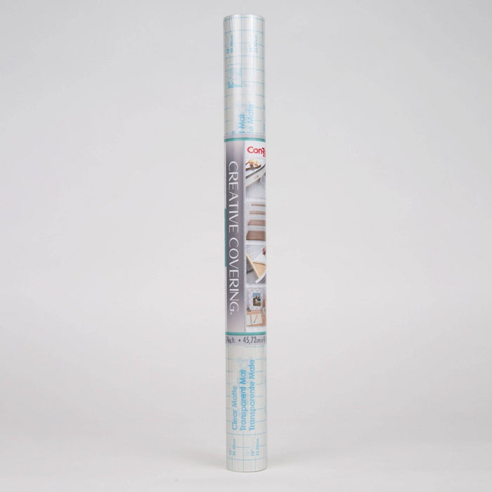 Con-Tact 18"x16' Adhesive Shelf Liner - Clear Matte