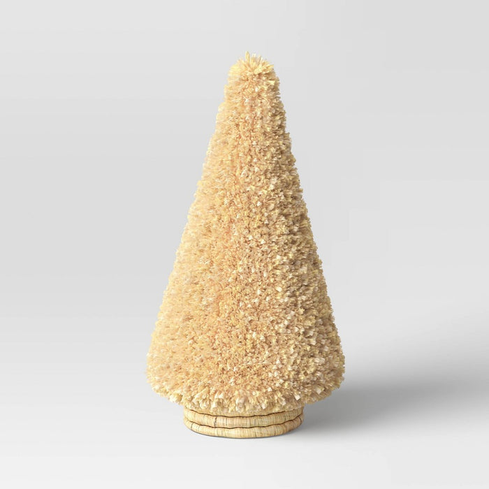 Large Raffia Decorative Tree Cream - Threshold