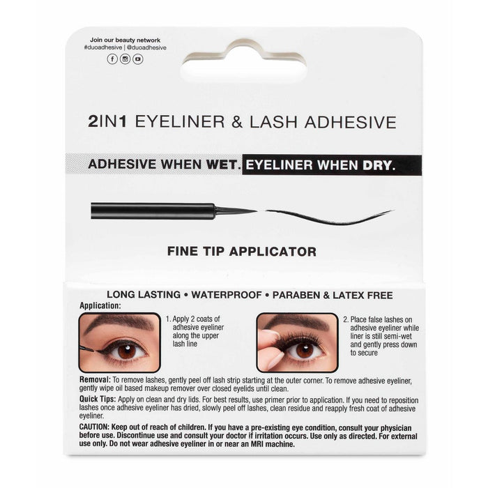 DUO Eyeliner - Line It Lash It - 0.12oz