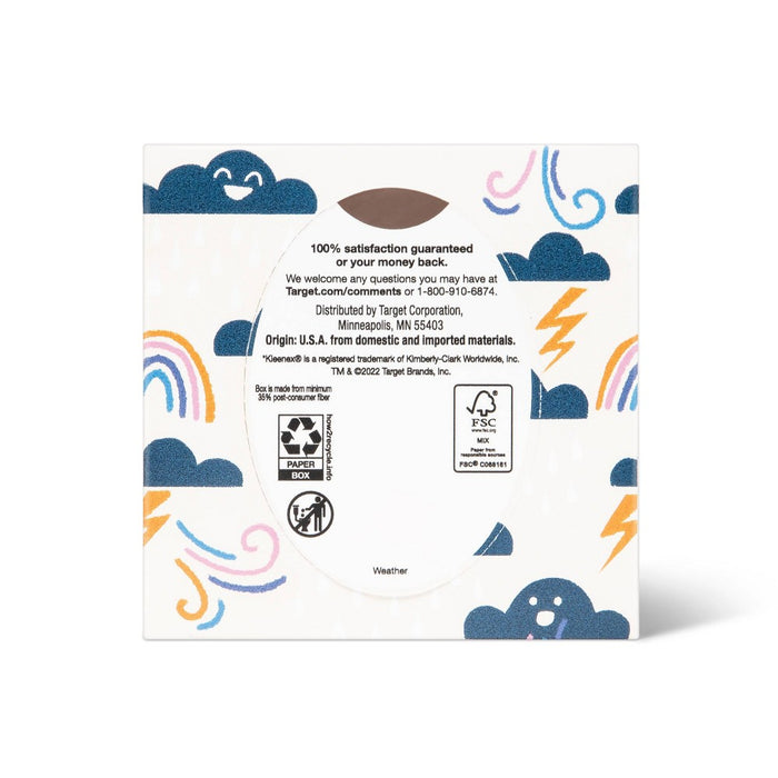 Back-to-School Ultra Soft Facial Tissue - Weather - 65ct - up & up