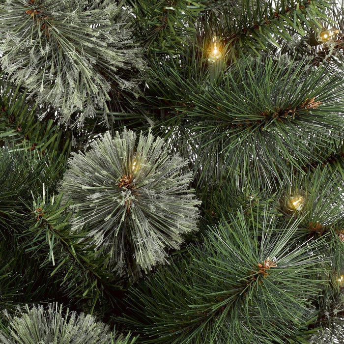 2pc 3' Pre-Lit Virginia Pine Potted Mini Artificial Christmas Tree Clear Lights - Wondershop (LOCAL PICKUP ONLY)