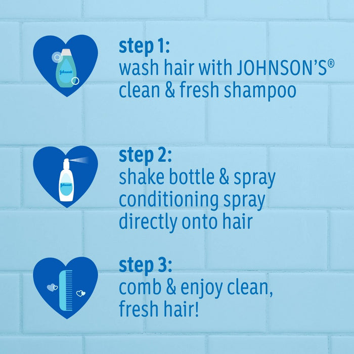Johnson's Kids Clean & Fresh Shampoo & Body Wash for Sensitive Skin - 13.6 fl oz