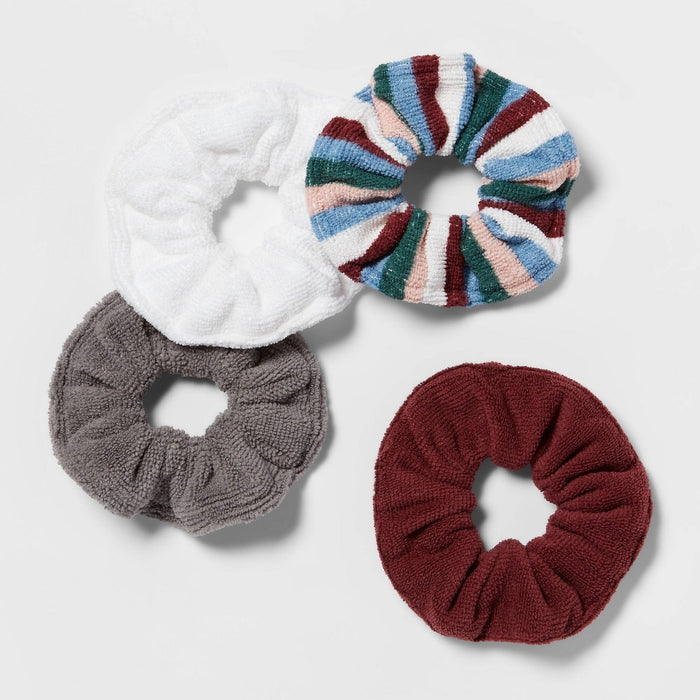 4pk Hair Drying Towel Twisters Core Basics Pack - Room Essentials