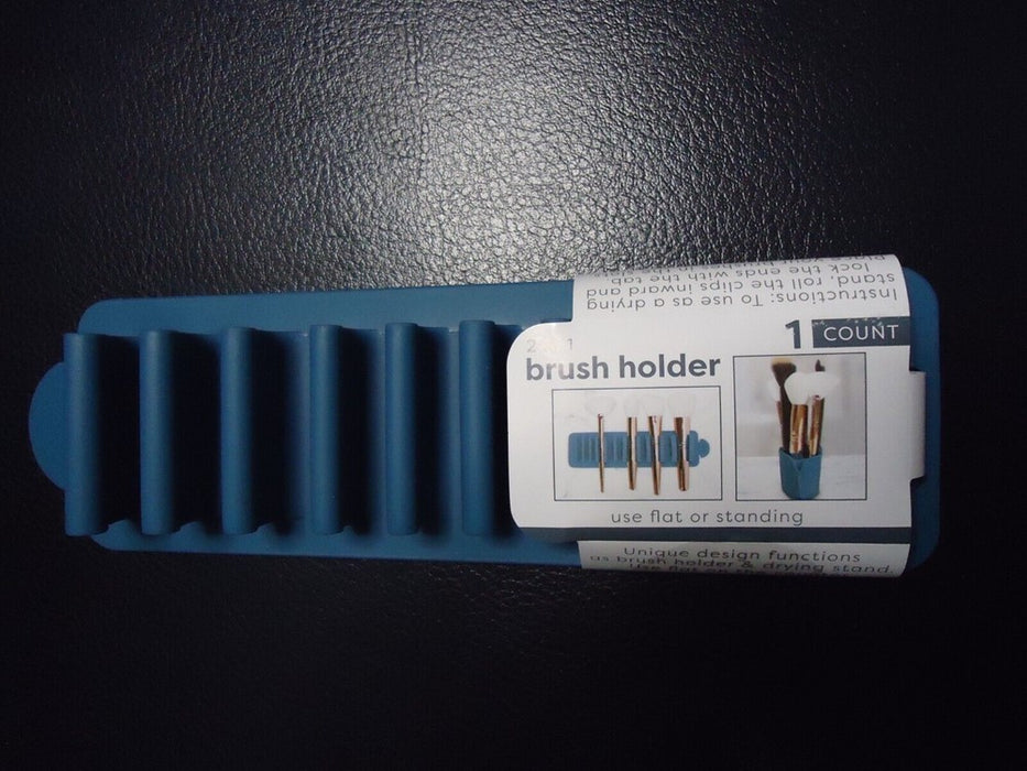 Silicone Beauty Brush Holder Blue - Bullseye's Playground
