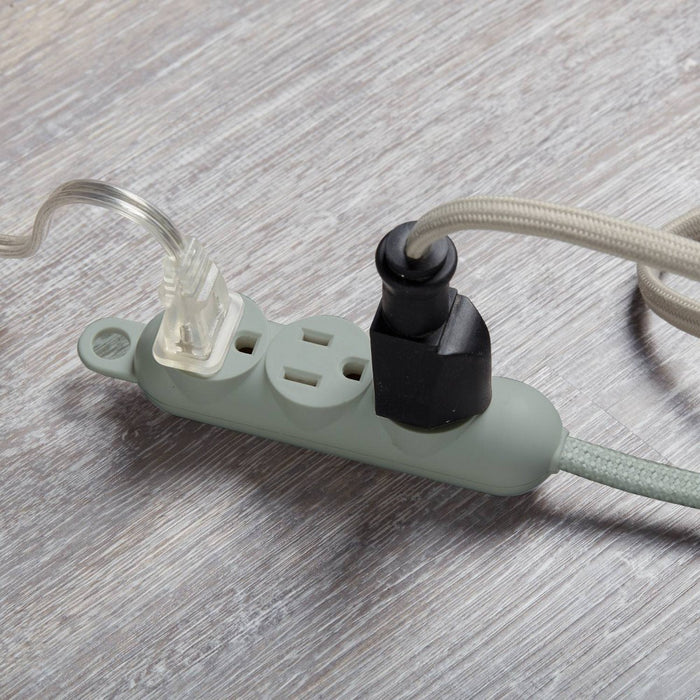 Globe Electric 12' 3 Outlet Extension Cord Sage