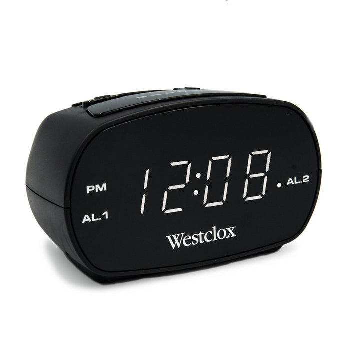 Dual Alarm Clock Black - Westclox